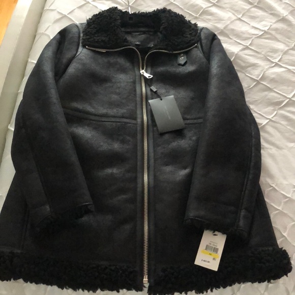NWT!!! Marc New York faux shearling coat - Picture 2 of 16